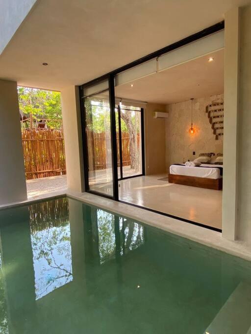 Apartment With Private Pool Tulum Chemuyil Esterno foto