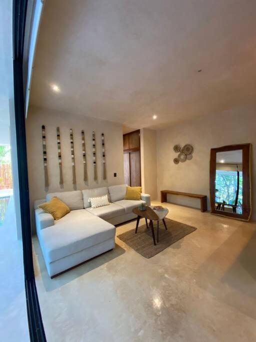 Apartment With Private Pool Tulum Chemuyil Esterno foto