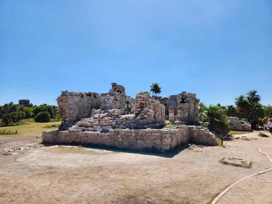 Apartment With Private Pool Tulum Chemuyil Esterno foto