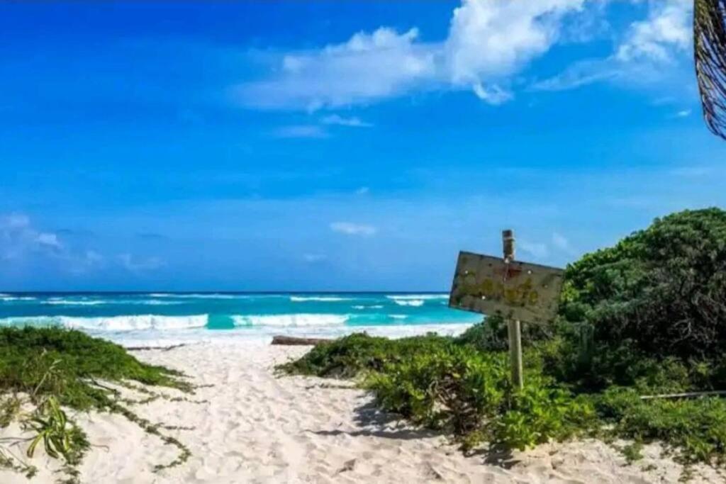 Apartment With Private Pool Tulum Chemuyil Esterno foto