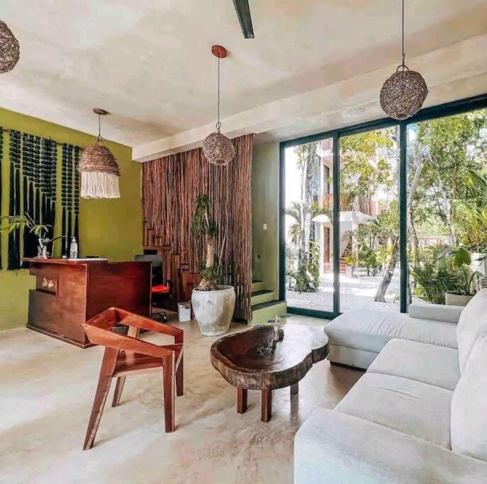 Apartment With Private Pool Tulum Chemuyil Esterno foto
