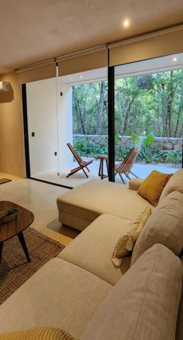 Apartment With Private Pool Tulum Chemuyil Esterno foto