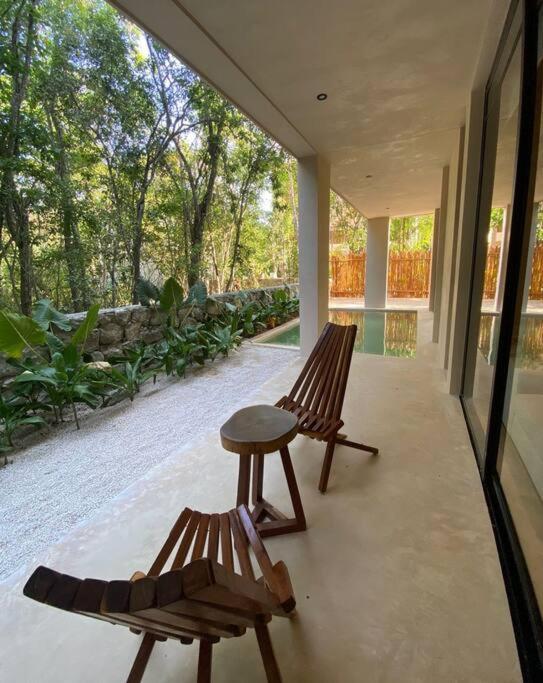 Apartment With Private Pool Tulum Chemuyil Esterno foto